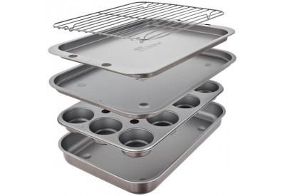 Stellar Eazistore Non-Stick Nesting Bakeware 5 Piece Set